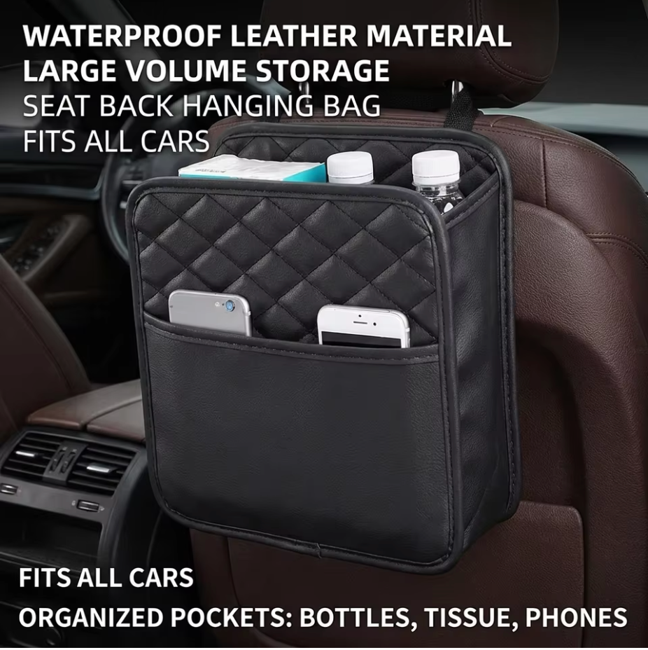 Leather Storage Bag For All Car Models