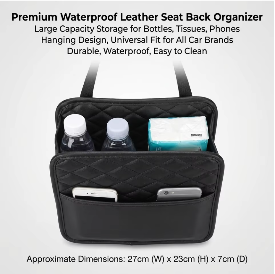 Leather Storage Bag For All Car Models